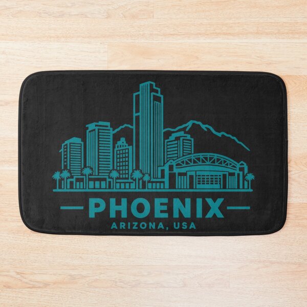Item preview, Phoenix Arizona USA Line Art Skyline Poster designed and sold by CMYKStudio.