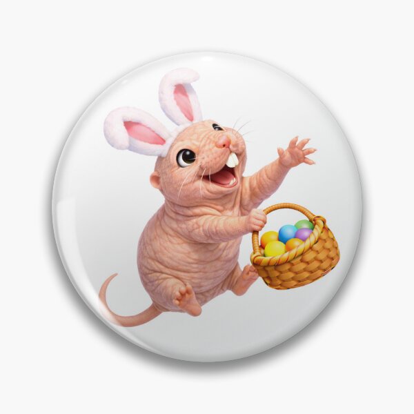 Item preview, Naked Mole Rat Easter Bunny designed and sold by Sillytoe.