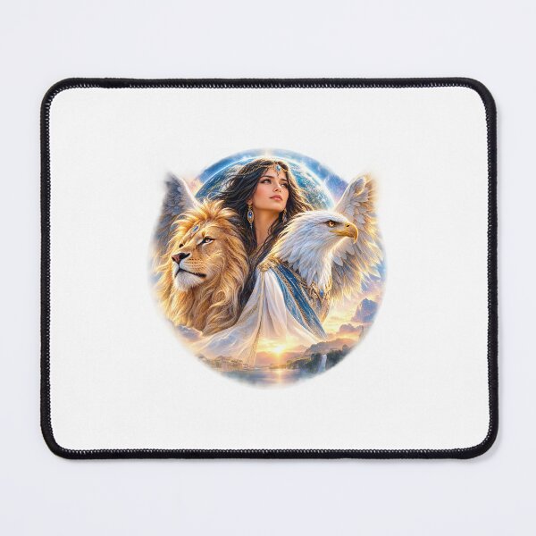 Item preview, Celestial guardian between lion and eagle designed and sold by Hassine-Art.