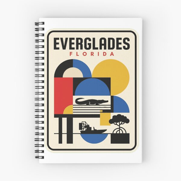 Item preview, Retro Everglades Bauhaus Geometric Skyline designed and sold by k3rstman1.