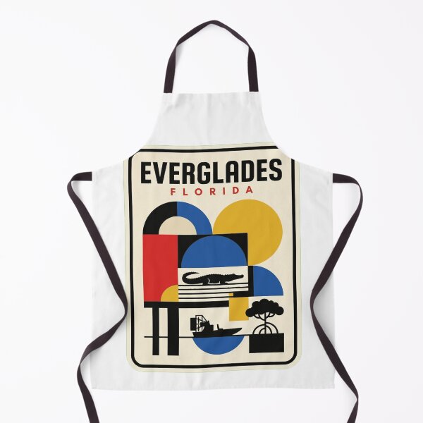 Item preview, Retro Everglades Bauhaus Geometric Skyline designed and sold by k3rstman1.