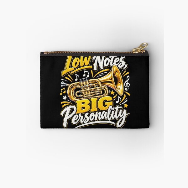Item preview, Low Notes Big Personality – Funny Euphonium Player Music Design designed and sold by RJACreative.