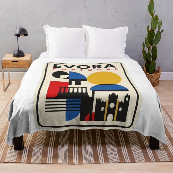 Item preview, Retro Evora Bauhaus Geometric Skyline designed and sold by k3rstman1.