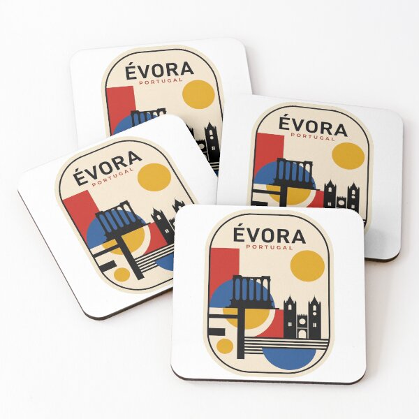 Item preview, Retro Évora Bauhaus Geometric Skyline designed and sold by k3rstman1.