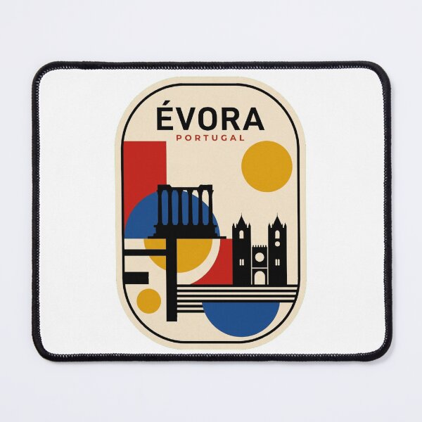 Item preview, Retro Évora Bauhaus Geometric Skyline designed and sold by k3rstman1.
