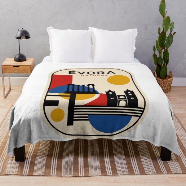 Item preview, Retro Évora Bauhaus Geometric Skyline designed and sold by k3rstman1.