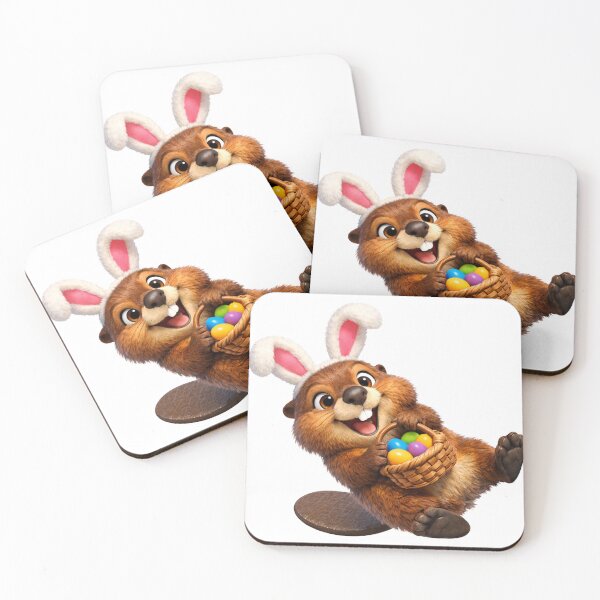 Item preview, North American Beaver Easter Eggs designed and sold by Sillytoe.
