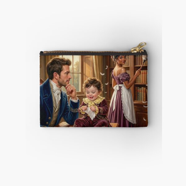 Item preview, High Society Office Meltdown: Toddler vs. Tax Papers designed and sold by Vera-Adxer.