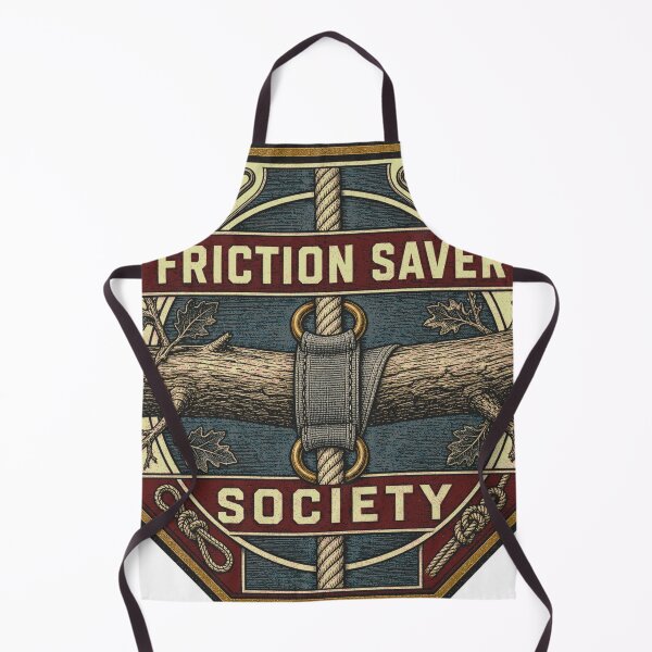 Item preview, Friction Saver Society Tree Climbing Rigging Badge designed and sold by BoosterShop.