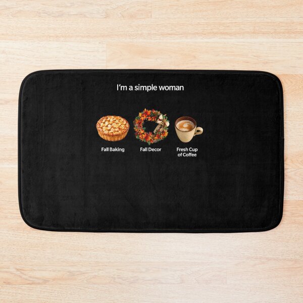 Item preview,  I’m A Simple Woman Fall Baking Fall Decor Fresh Cup designed and sold by markbauch.