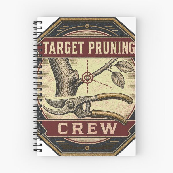 Item preview, Target Pruning Crew Cutting Guide Guild Badge designed and sold by BoosterShop.