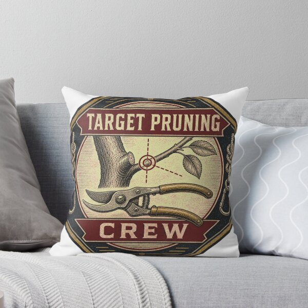 Item preview, Target Pruning Crew Cutting Guide Guild Badge designed and sold by BoosterShop.