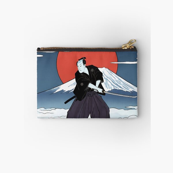 Item preview, Samurai on Peak Rising Sun Mount Fuji designed and sold by TokyoUkiyoHouse.