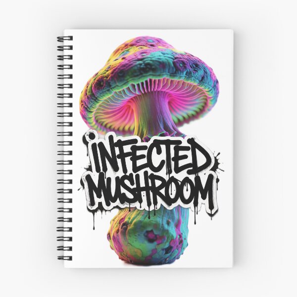 Item preview, Trippy psychedelic mushroom with glowing designed and sold by Gracjanos.