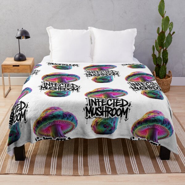 Item preview, Trippy psychedelic mushroom with glowing designed and sold by Gracjanos.