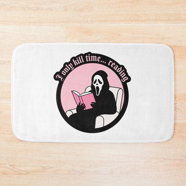 Item preview, Ghost Face Reader - I Only Kill Time Reading designed and sold by wingoo22.