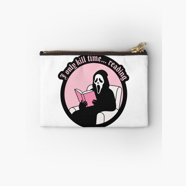 Item preview, Ghost Face Reader - I Only Kill Time Reading designed and sold by wingoo22.