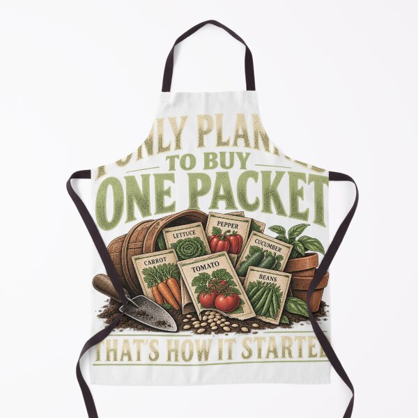 Item preview, Solo pensaba comprar un paquete – Amante de las semillas designed and sold by DIRT & HARVEST.