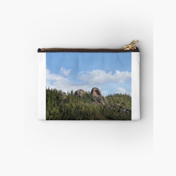 Item preview, Granite Outcrop Rising Above an Autumn Forest designed and sold by seunghus.