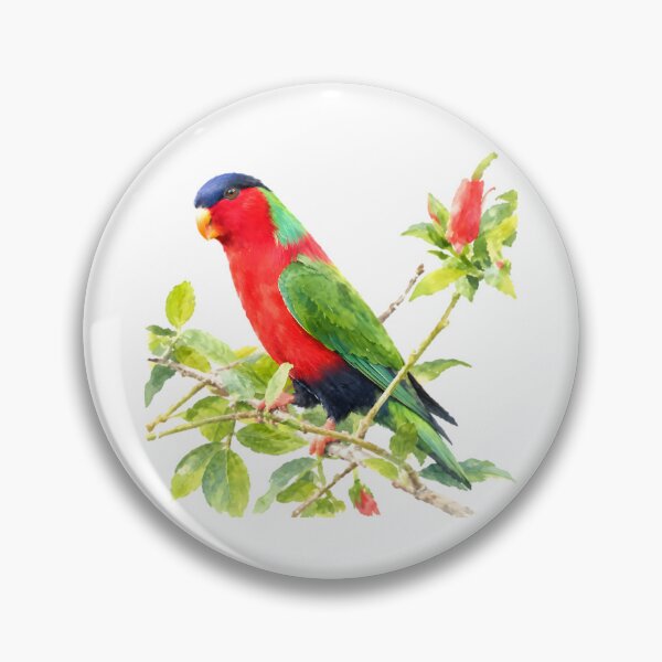 Item preview, Collared Lory (Phigys solitarius) designed and sold by HOMETOWN86.