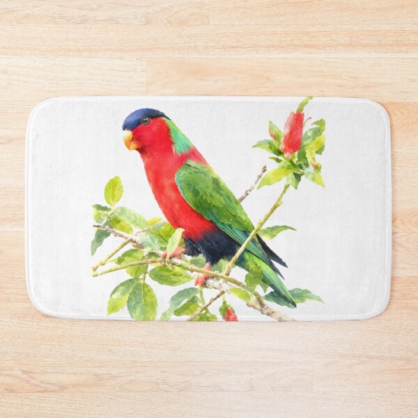 Item preview, Collared Lory (Phigys solitarius) designed and sold by HOMETOWN86.