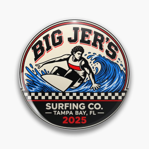 Item preview, Big Jer's Surfing Co. - 2025 - Tampa Bay, FL designed and sold by JBDesigns21.