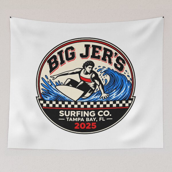 Item preview, Big Jer's Surfing Co. - 2025 - Tampa Bay, FL designed and sold by JBDesigns21.