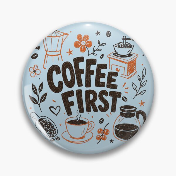 Item preview, Coffee First Morning Caffeine Ritual designed and sold by NosandEdgy.