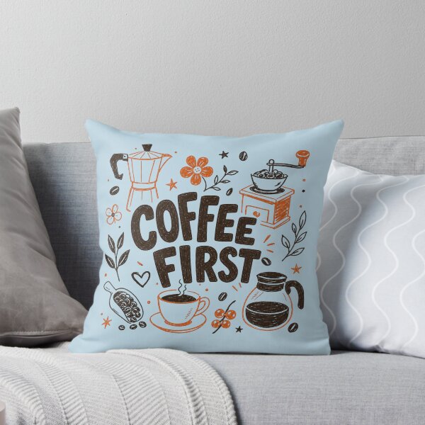 Item preview, Coffee First Morning Caffeine Ritual designed and sold by NosandEdgy.