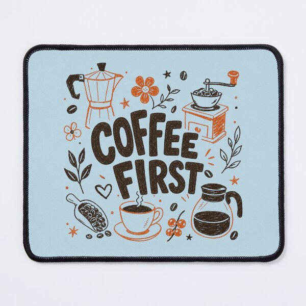 Item preview, Coffee First Morning Caffeine Ritual designed and sold by NosandEdgy.