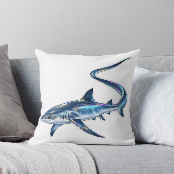 Item preview, Holographic Thresher Shark Galaxy Sticker designed and sold by KenworksDigital.