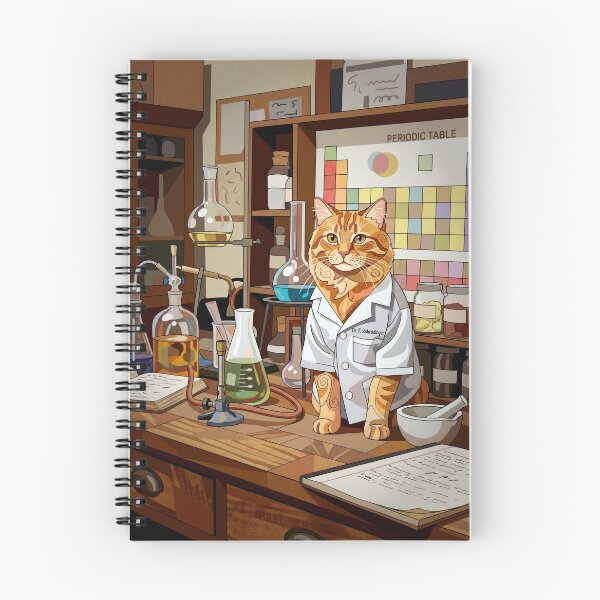 Item preview, Chemist Cat designed and sold by Javier Narváez Solarte.