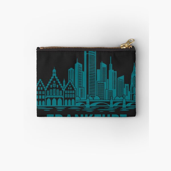Item preview, Frankfurt Germany Line Art Skyline Poster designed and sold by CMYKStudio.