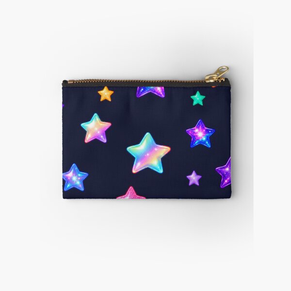 Item preview, Rainbow Galaxy Star Sticker Pack – Kawaii Glitter Stars designed and sold by HO•Designs.