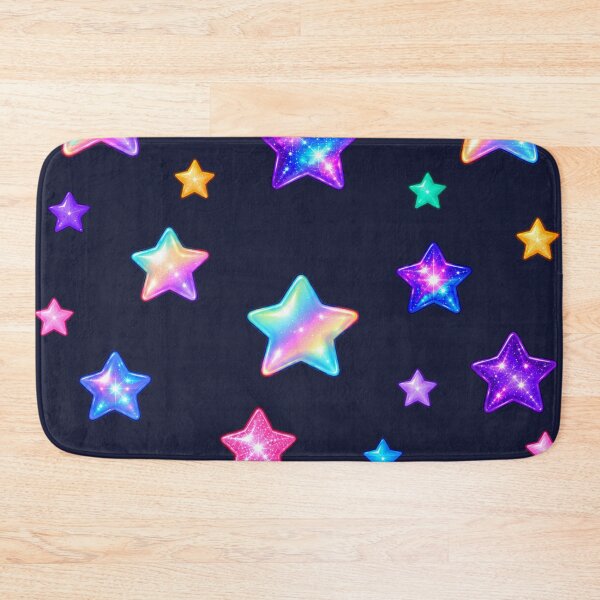 Item preview, Rainbow Galaxy Star Sticker Pack – Kawaii Glitter Stars designed and sold by HO•Designs.