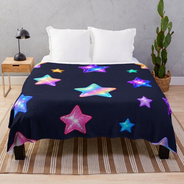 Item preview, Rainbow Galaxy Star Sticker Pack – Kawaii Glitter Stars designed and sold by HO•Designs.