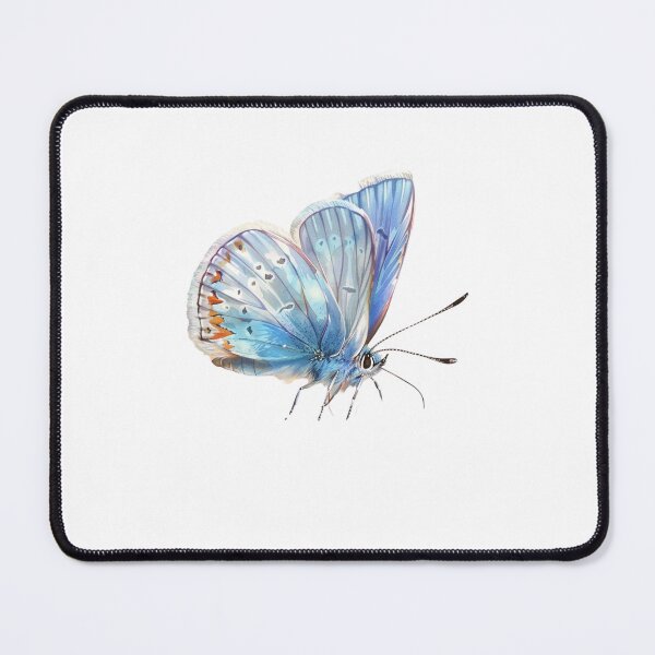 Item preview, Blue Butterfly | Elegant Nature Aesthetic Art designed and sold by Mandayartstudio.