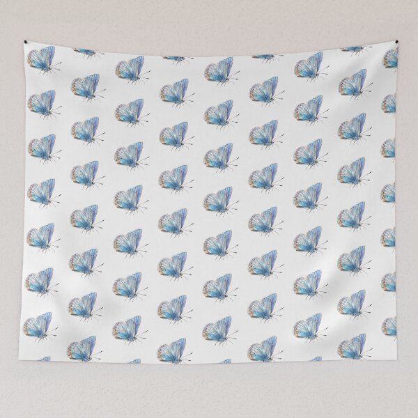 Item preview, Blue Butterfly | Elegant Nature Aesthetic Art designed and sold by Mandayartstudio.