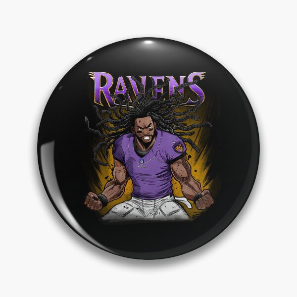 Item preview, Baltimore Ravens Dreadlocked Football Power designed and sold by AnoukLoiselle.