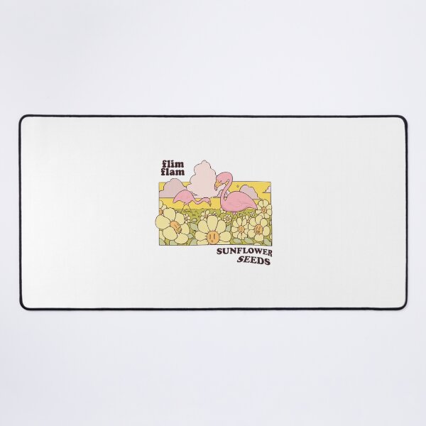 Item preview, Retro Flim Flam Sunflower Seeds Flamingo Design designed and sold by Patriclves.