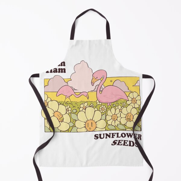 Item preview, Retro Flim Flam Sunflower Seeds Flamingo Design designed and sold by Patriclves.