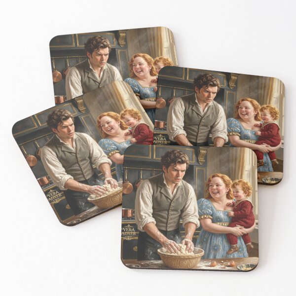 Item preview, Un desastre culinario en la cocina de la época de la Regencia: harina por todas partes. designed and sold by Vera-Adxer.