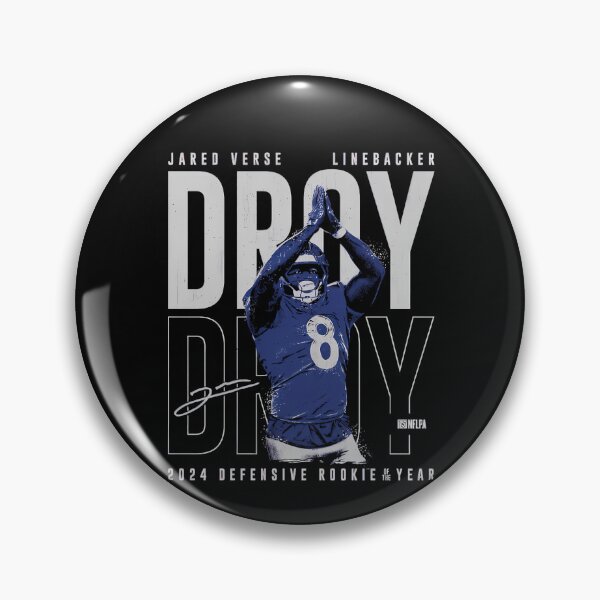 Item preview, Jared Verse Linebacker Defensive Rookie of the Year designed and sold by AnoukLoiselle.