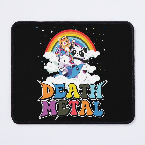 Item preview, Cute Kawaii Animals Death Metal Rainbow designed and sold by DARREARKER.