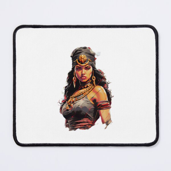 Item preview, Vintage Fantasy Woman Warrior Portrait designed and sold by BrandonArtWorld.