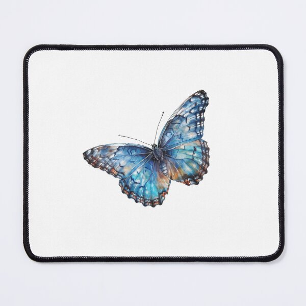 Item preview, Blue Butterfly | Elegant Nature Aesthetic Art designed and sold by Mandayartstudio.