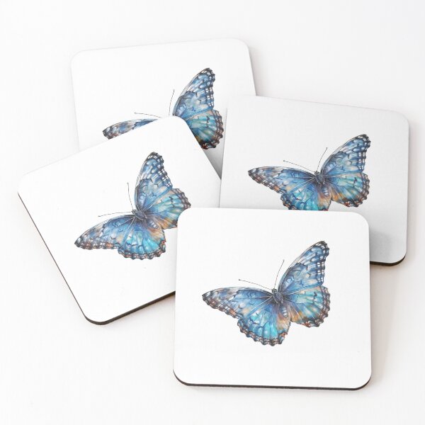 Item preview, Blue Butterfly | Elegant Nature Aesthetic Art designed and sold by Mandayartstudio.