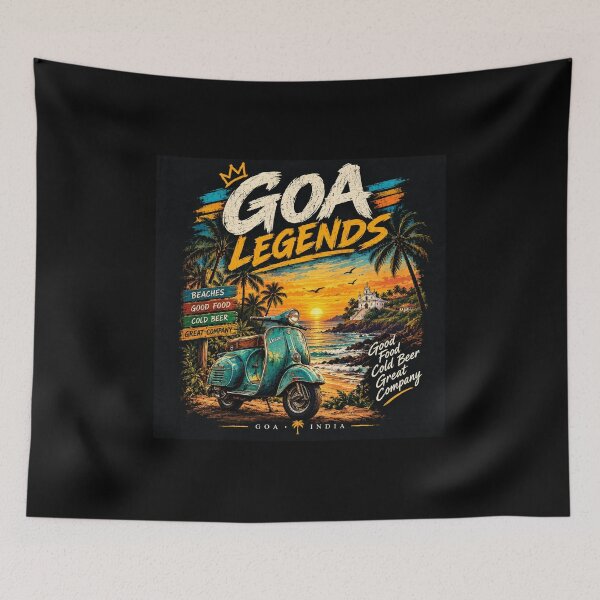 Item preview, Goa Legends designed and sold by Goanheartprints.