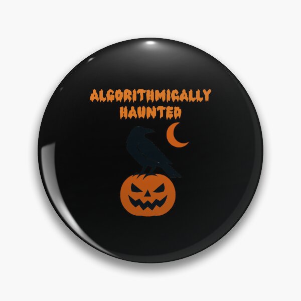 Item preview, Algorithmically Haunted AI Tech Spooky Design designed and sold by Dreamsartistry.