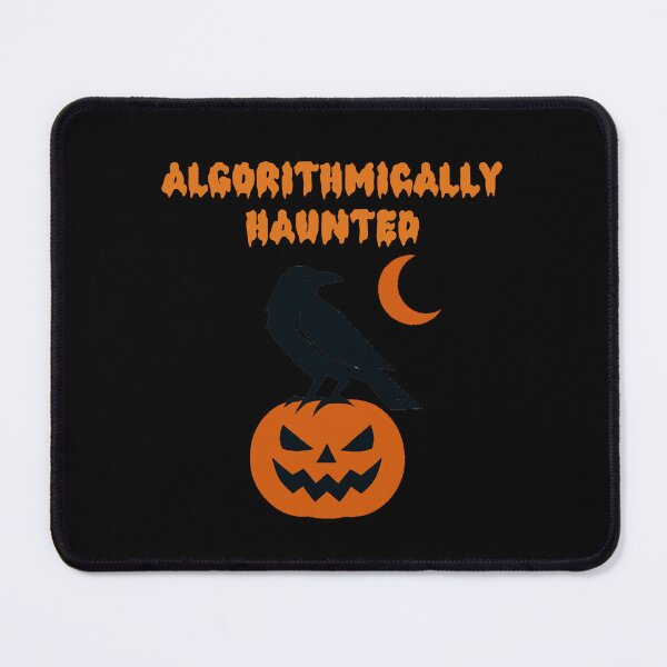 Item preview, Algorithmically Haunted AI Tech Spooky Design designed and sold by Dreamsartistry.